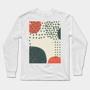 geometric background Long Sleeve T-Shirt